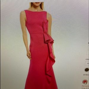 Nordstrom’s size 10 Formal Pink Scuba Crepe Dress